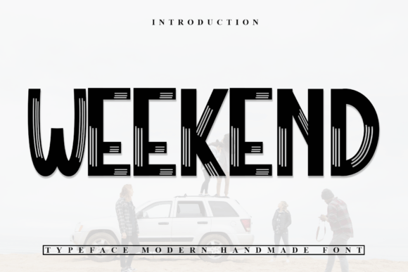 Weekend Display Font By Inermedia STUDIO