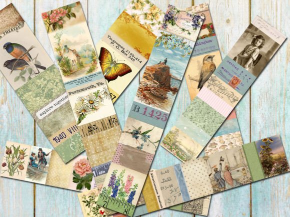 Collage Strip It Up Bundle Graphic Objects By Carolines Craft Tree
