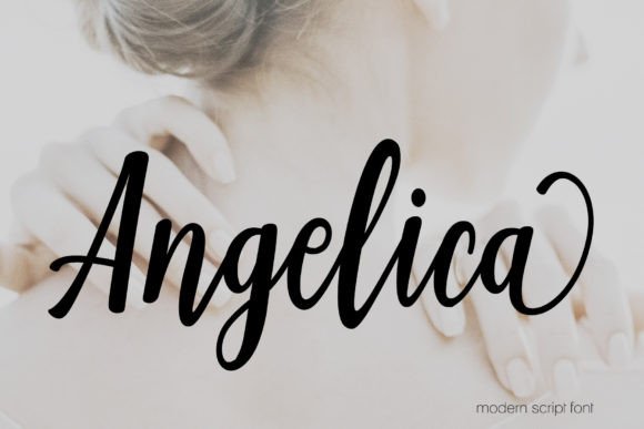 Angelica Script & Handwritten Font By Rivka Wilkins