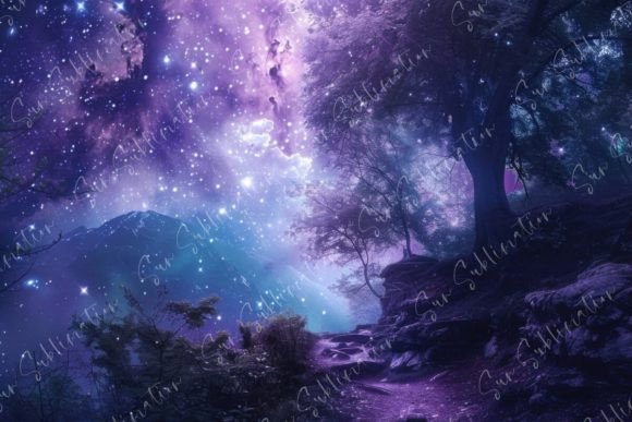 Enchanted Nightscape Graphic Backgrounds By Sun Sublimation