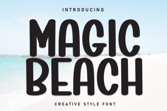 Magic Beach Script & Handwritten Font By andikastudio