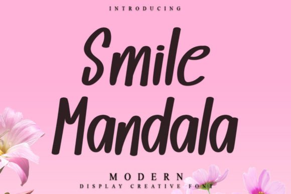 Smile Mandala Script & Handwritten Font By K_IN Studio