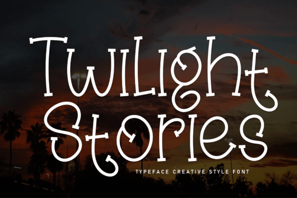 Twilight Stories Script & Handwritten Font By andikastudio
