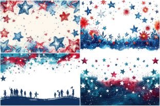 4th of July Flyer Banner Template Design Graphic AI Illustrations By Background Graphics illustration