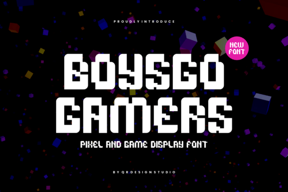 Boysgo Gamers Decorative Font By qrdesignstd