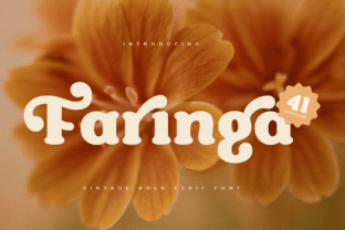 Faringa Serif Font By sensatype 1