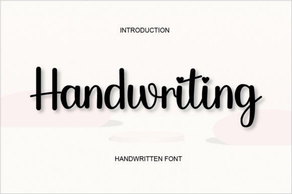 Handwriting Script & Handwritten Font By AA studio