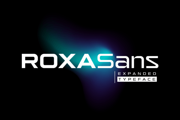 Roxa Sans Sans Serif Font By ebaddesigns