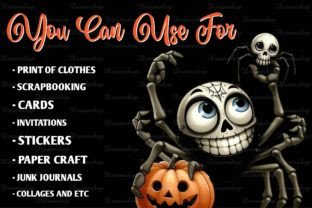 Halloween Funny Spider Clipart PNG Graphic Illustrations By Dreamshop 3