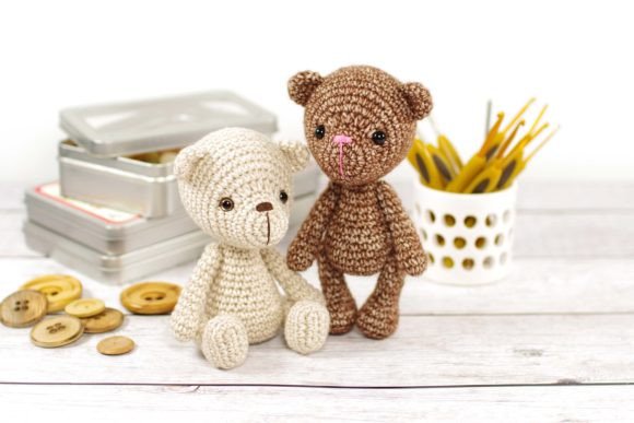 Little Teddy Bear Graphic Crochet Patterns By kristitullus