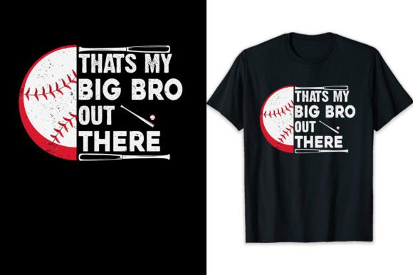 That's My Brother out There Baseball Gráfico Diseños de Camisetas Por shihabmazlish87