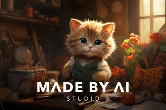 Whimsical Realistic Animals Prompt Gráfico Gráficos IA Por MadeByAI Studio