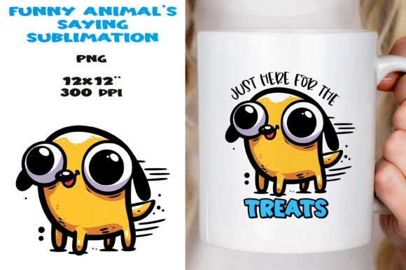 Funny Animal Saying Sublimation PNG. Graphic AI Illustrations By NadineStore