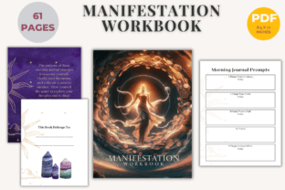 Manifestation Workbook Graphic KDP Interiors By Nora as 1