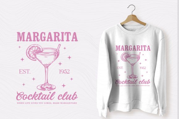 Summer Margarita Cocktail SVG PNG Design Graphic Crafts By Trendy T shirt Store