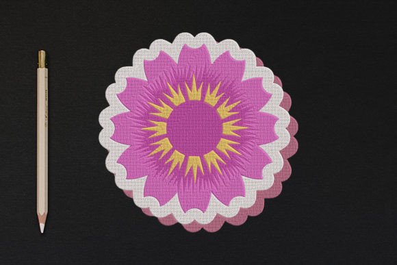Flower Single Flowers & Plants Embroidery Design By wick john