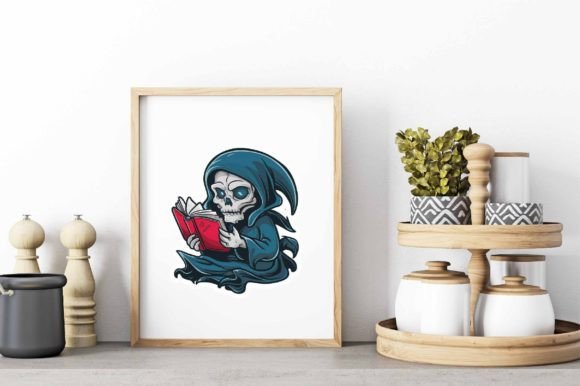 Grim Reaper PNG Clipart Gráfico Ilustraciones Imprimibles Por Bundle