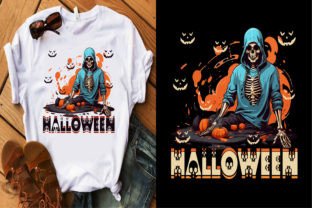 Halloween Sublimation T-Shirt Graphic T-shirt Designs By TANIA KHAN RONY 1