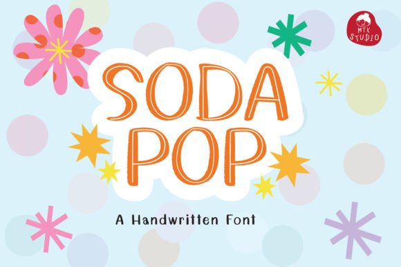 Sodapop Script & Handwritten Font By MTK Studio