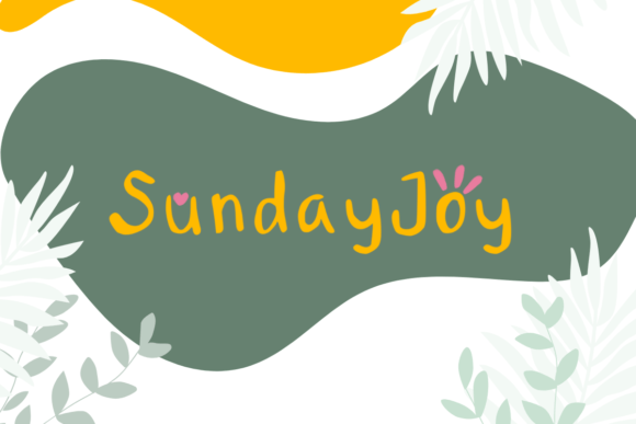 Sunday Joy Script & Handwritten Font By siti hardini