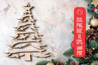 Christmas Wall Decor SVG Cut File Graphic 3D SVG By NGISED 1