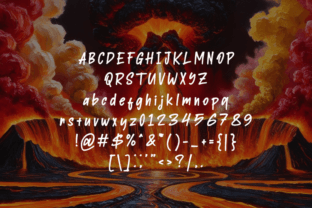 Fire Wall Script & Handwritten Font By Eric Kusuma 2