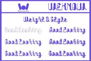 Good Looking Script & Handwritten Font By weknow 7