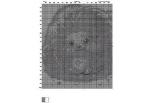 Hedgehog 3 Cross Stitch Pattern PDF Graphic Cross Stitch Patterns By lightunicorndesigns 7