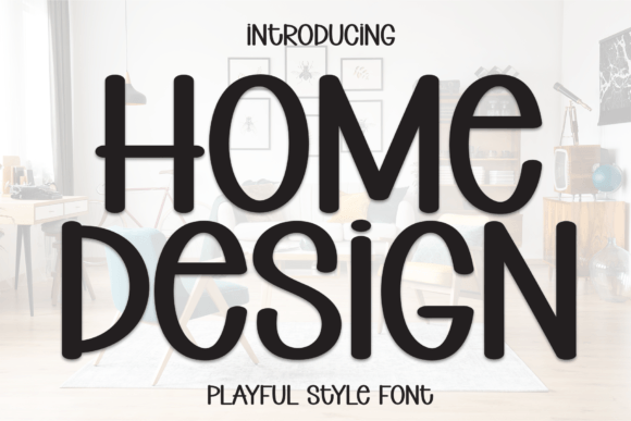 Home Design Script & Handwritten Font By william jhordy