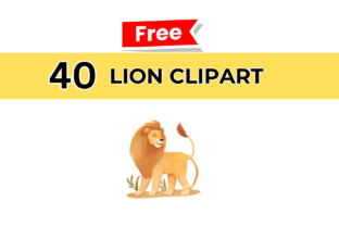 Lion Cliparts Graphic Print Templates By Realtor Templates 1