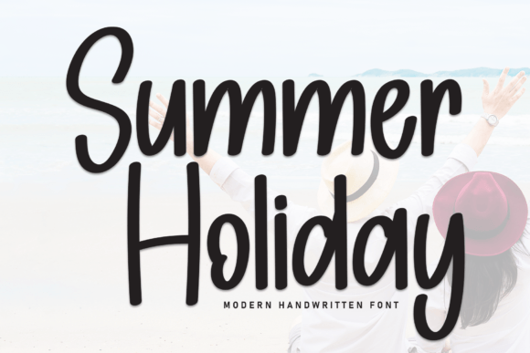 Summer Holiday Fuentes Caligráficas Fuente Por william jhordy