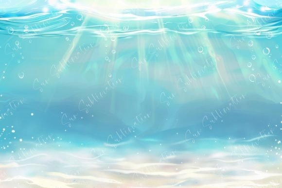 Underwater Sunshine Background Grafik Hintegründe Von Sun Sublimation