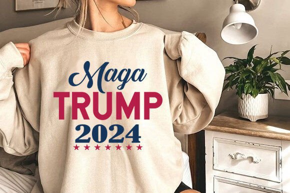 Trump 2024 SVG Gráfico Diseños de Camisetas Por Bundle store