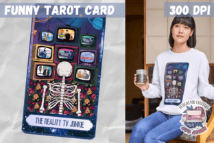Sarcastic Skeleton Tarot Card PNG Illustration Illustrations Imprimables Par SVG Story