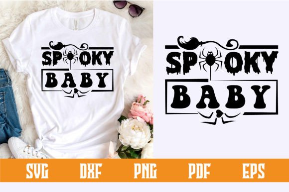 Spooky Baby Svg Design Graphic Crafts By belysvgbundlefiles