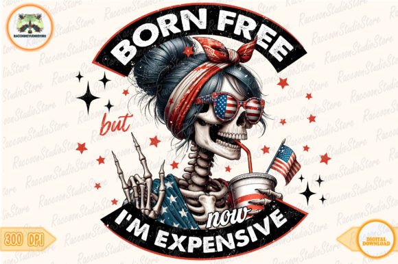 Born Free but Now I'm Expensive Png Gráfico Manualidades Por RaccoonStudioStore