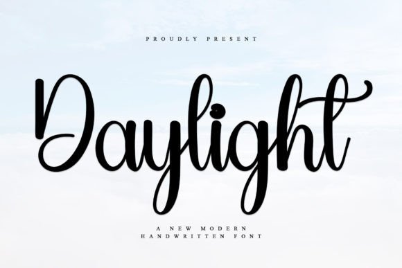 Daylight Script & Handwritten Font By K_IN Studio