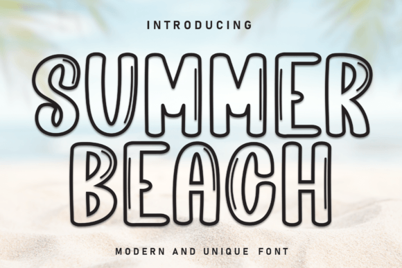 Summer Beach Script & Handwritten Font By andikastudio