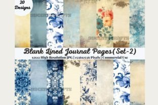 Blank Lined Journal Pages Graphic AI Graphics By 99CentsCrafts 1
