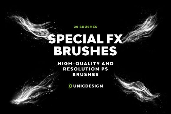 Special FX Photoshop Brushes Graphic Brushes By UnicDesign