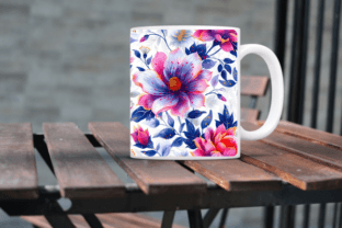 Vibrant Floral Blooming Tapestry Pattern Graphic Patterns By Creative River 4