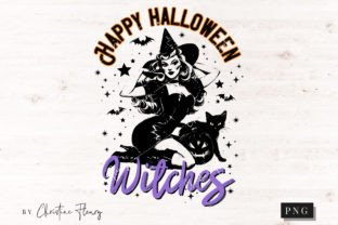 Funny Witch Bundle PNG, Halloween PNG Graphic T-shirt Designs By Christine Fleury 16