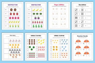 Kindergarten Numbers Workbook Canva Graphic KDP Interiors By designmela01 6