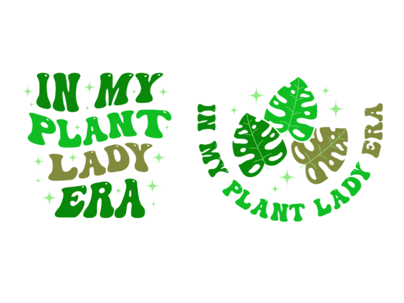 In My Plant Lady Era Graphic T-shirt Designs By SoftArt