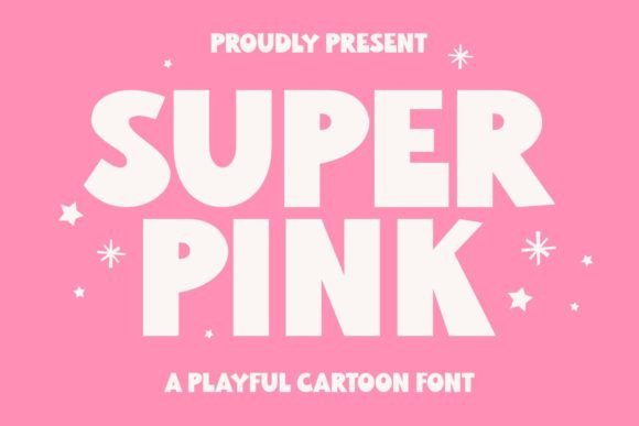 Super Pink Display Font By Keithzo (7NTypes)