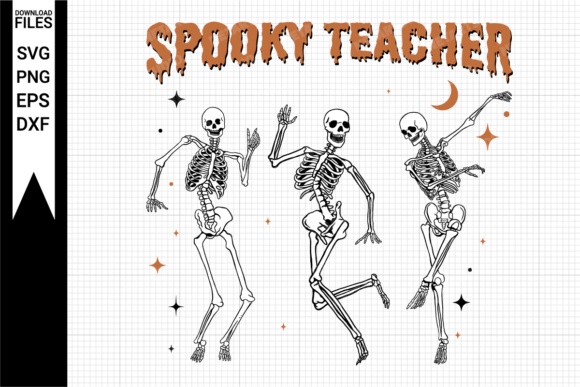 Teacher Halloween Svg, Spooky Teacher Graphic Crafts By NetArtStudio