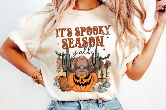 Western Halloween PNG Graphic T-shirt Designs By TheRuralArtisan