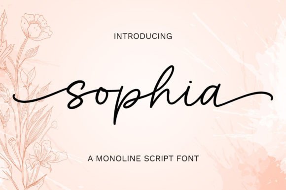 Shopia Script & Handwritten Font By Graphix Line Studio