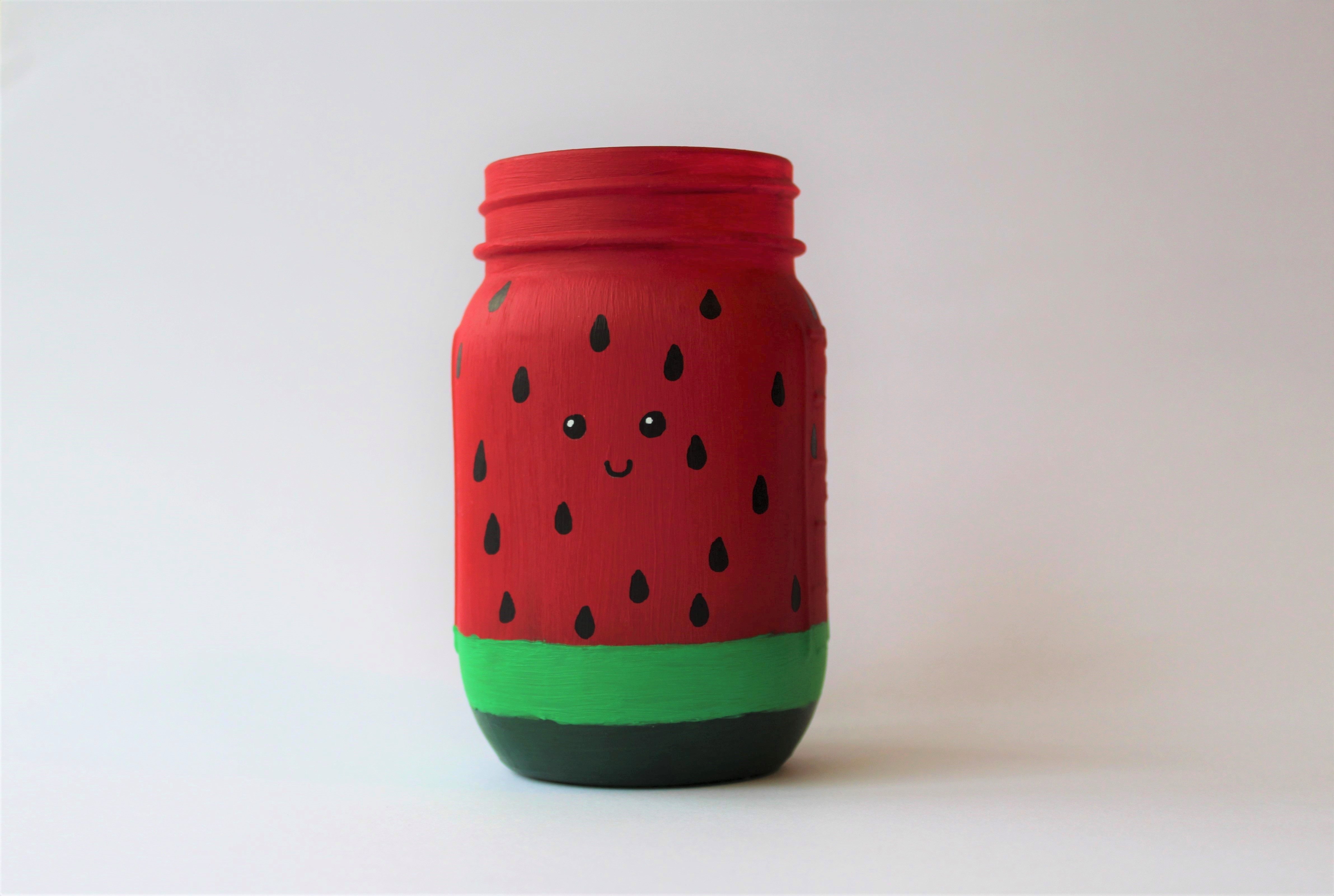cute-kawaii-watermelon-glass-jar-craft